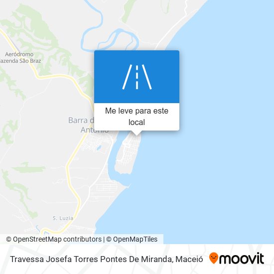 Travessa Josefa Torres Pontes De Miranda mapa