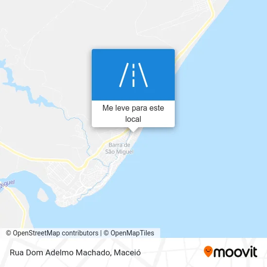 Rua Dom Adelmo Machado mapa