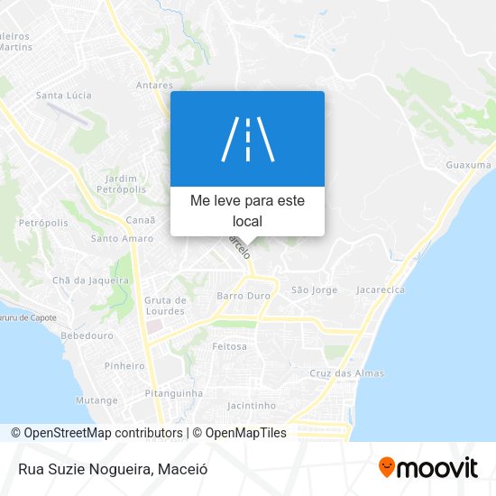 Rua Suzie Nogueira mapa