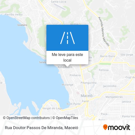 Rua Doutor Passos De Miranda mapa