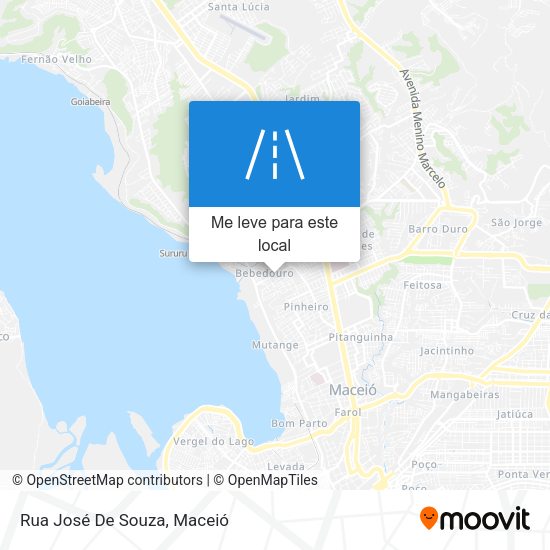 Rua José De Souza mapa