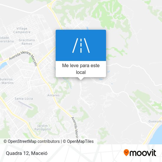 Quadra 12 mapa