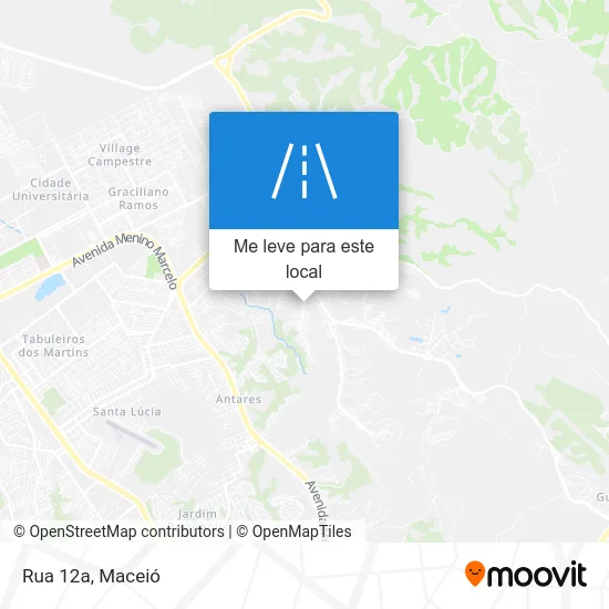 Rua 12a mapa