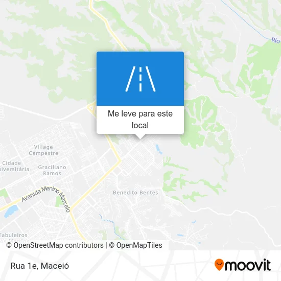 Rua 1e mapa