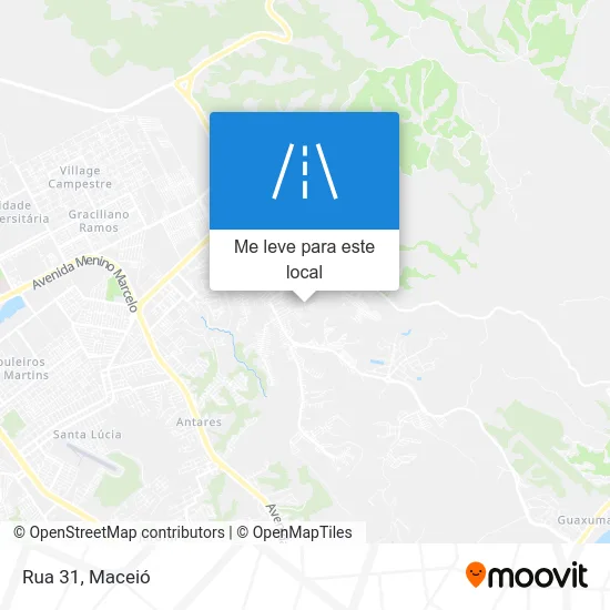 Rua 31 mapa