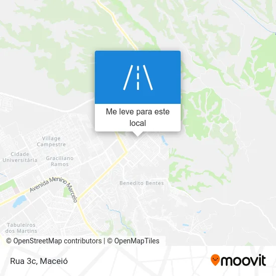 Rua 3c mapa
