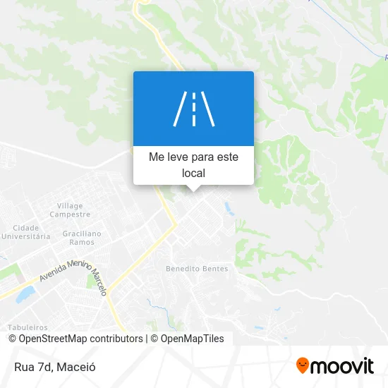 Rua 7d mapa