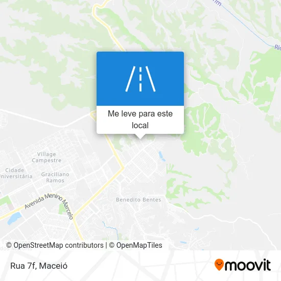 Rua 7f mapa