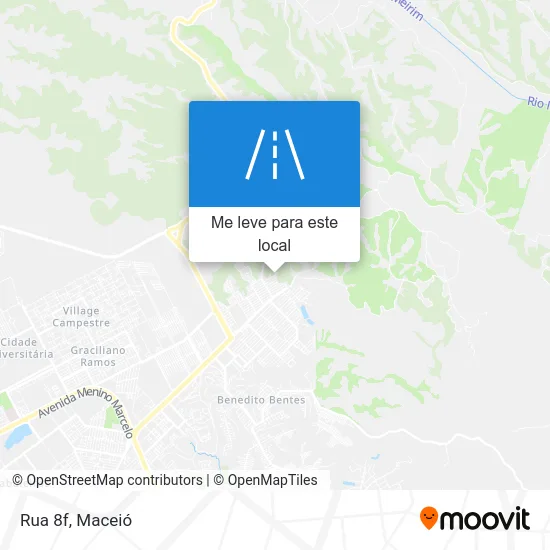 Rua 8f mapa