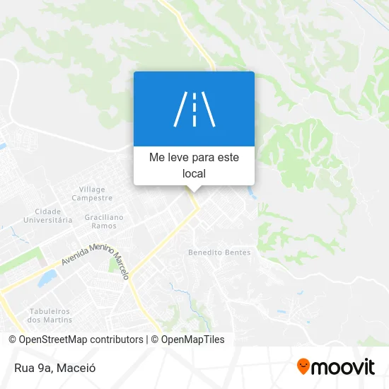 Rua 9a mapa