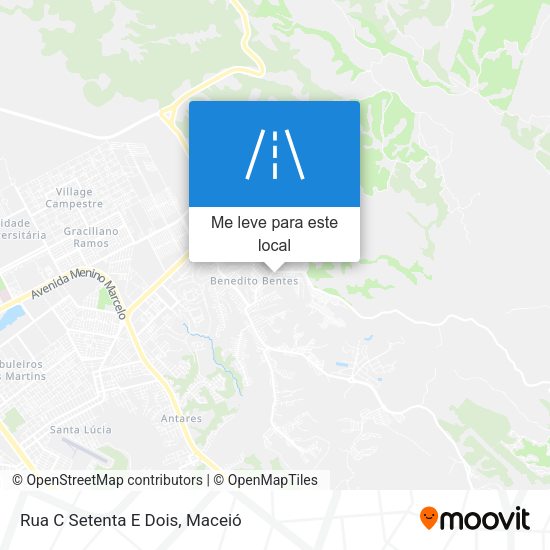 Rua C Setenta E Dois mapa