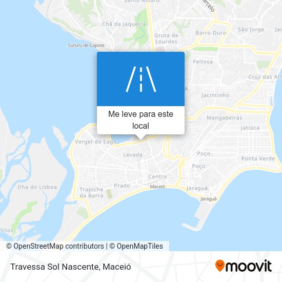 Travessa Sol Nascente mapa