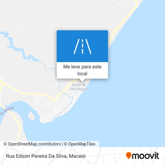 Rua Edson Pereira Da Silva mapa