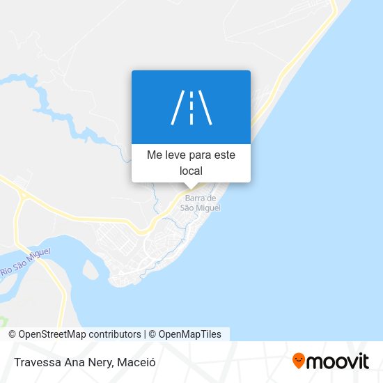 Travessa Ana Nery mapa