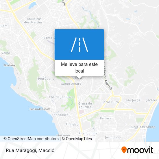 Rua Maragogi mapa