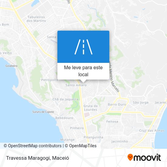Travessa Maragogi mapa