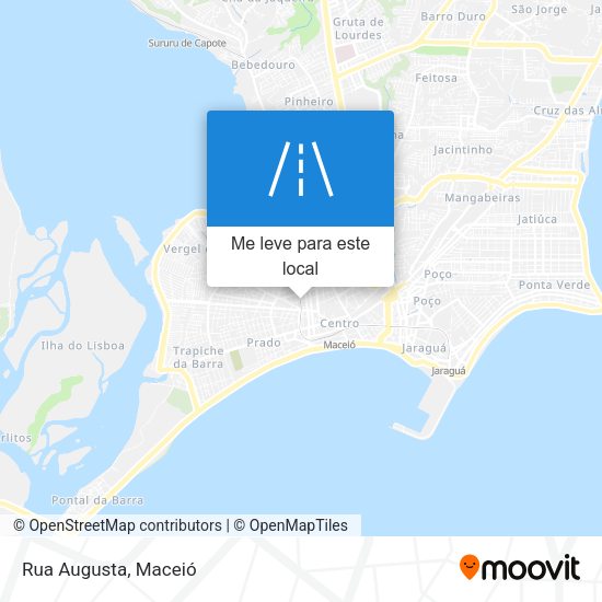 Rua Augusta mapa