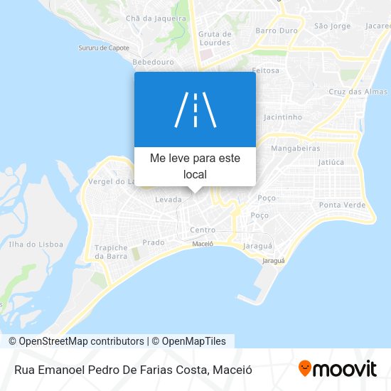 Rua Emanoel Pedro De Farias Costa mapa
