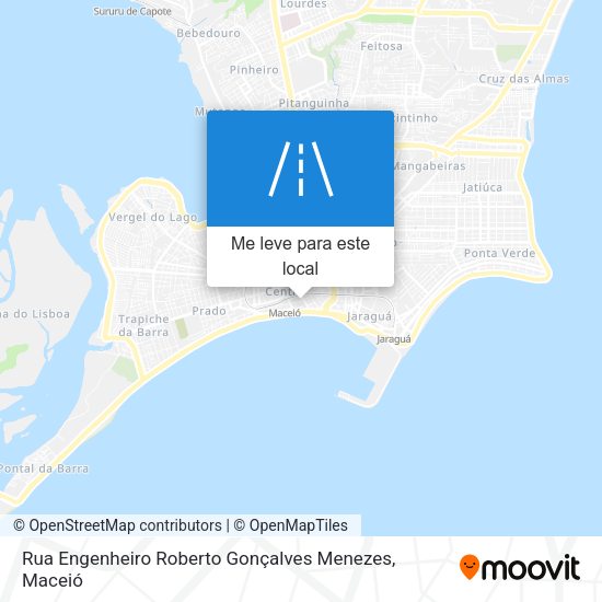 Rua Engenheiro Roberto Gonçalves Menezes mapa