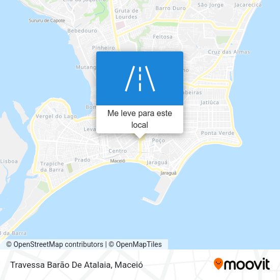 Travessa Barão De Atalaia mapa