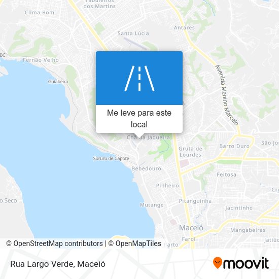 Rua Largo Verde mapa