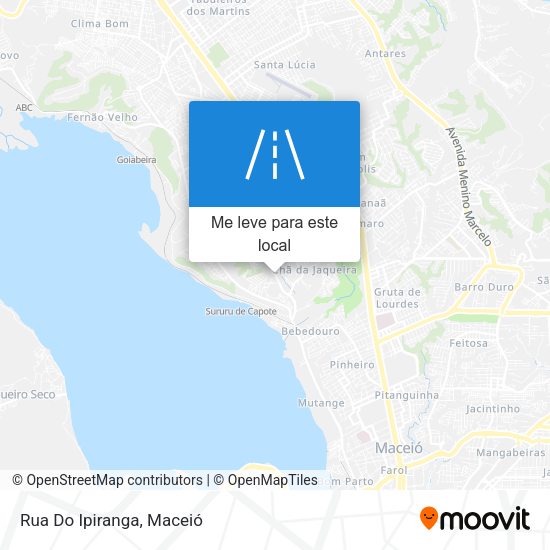 Rua Do Ipiranga mapa