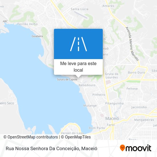 Rua Nossa Senhora Da Conceição mapa