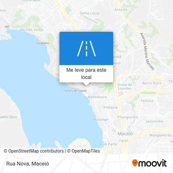 Rua Nova mapa