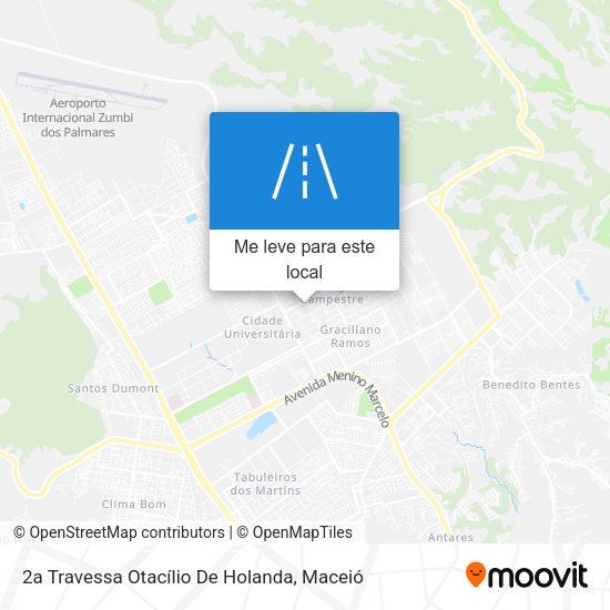 2a Travessa Otacílio De Holanda mapa