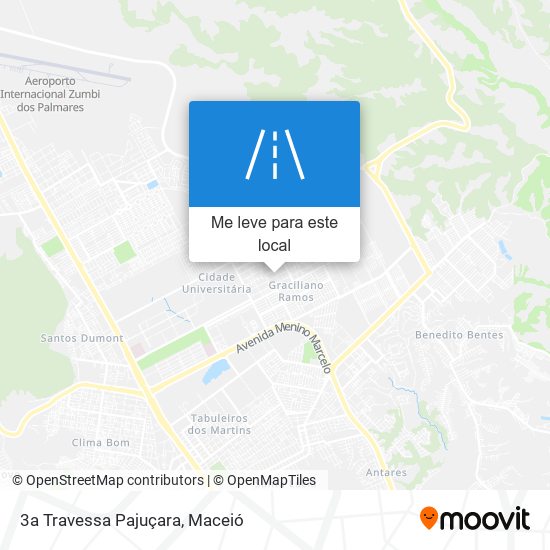 3a Travessa Pajuçara mapa