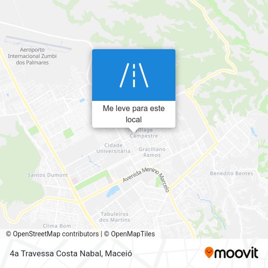 4a Travessa Costa Nabal mapa