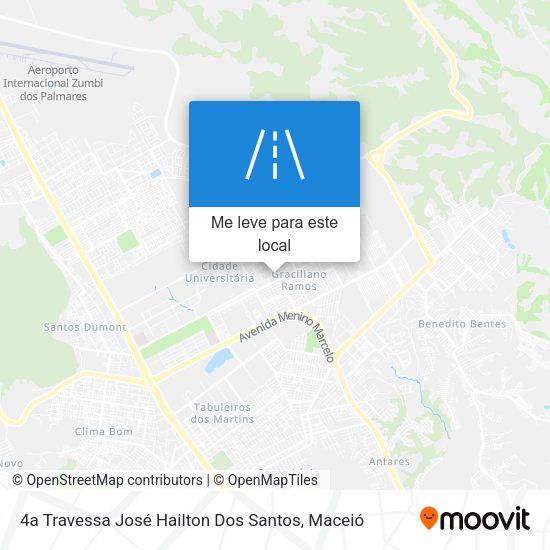 4a Travessa José Hailton Dos Santos mapa