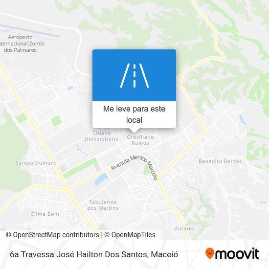 6a Travessa José Hailton Dos Santos mapa