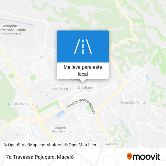 7a Travessa Pajuçara mapa