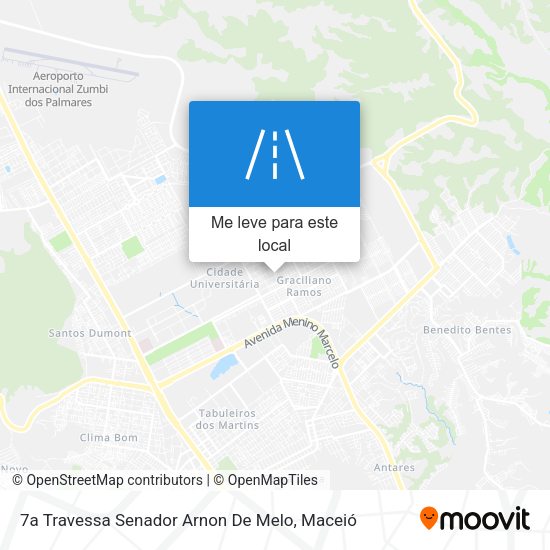 7a Travessa Senador Arnon De Melo mapa
