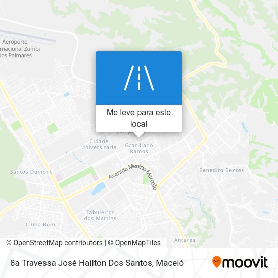 8a Travessa José Hailton Dos Santos mapa