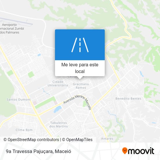 9a Travessa Pajuçara mapa