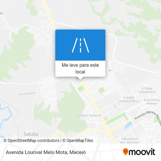 Avenida Lourival Melo Mota mapa