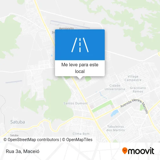 Rua 3a mapa