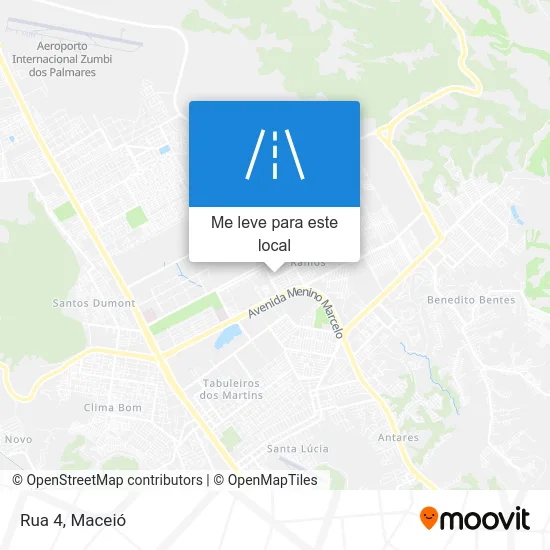 Rua 4 mapa