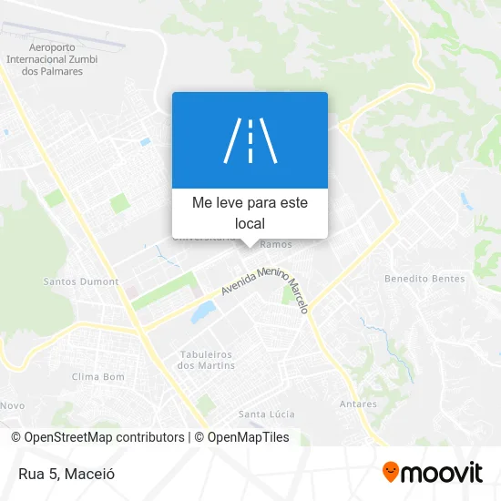 Rua 5 mapa