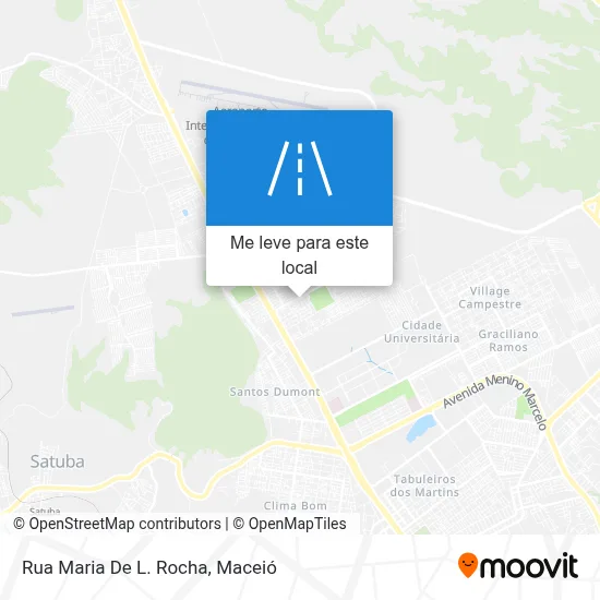 Rua Maria De L. Rocha mapa