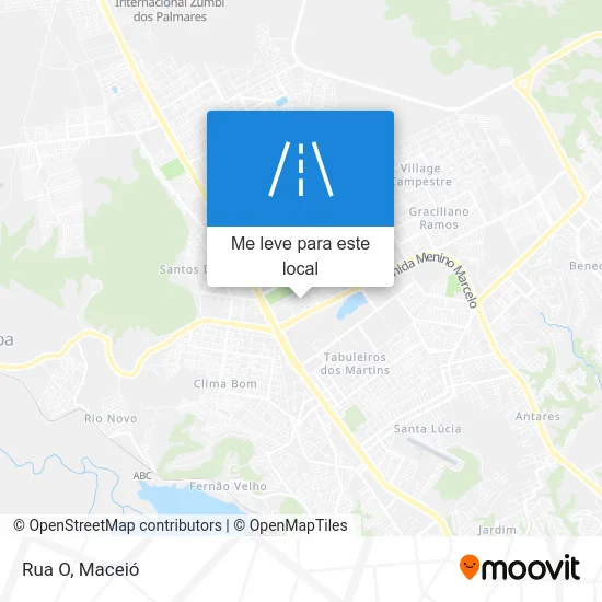 Rua O mapa