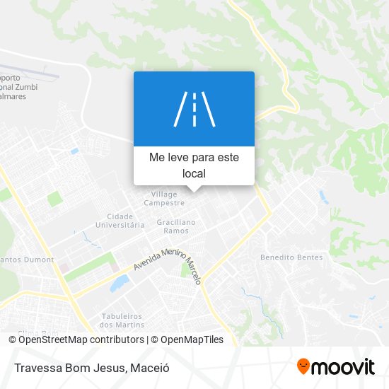 Travessa Bom Jesus mapa