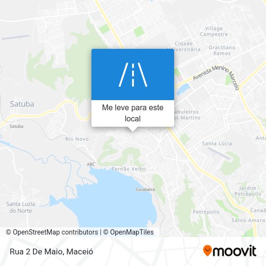 Rua 2 De Maio mapa