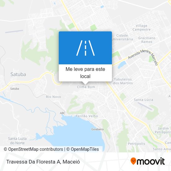 Travessa Da Floresta A mapa