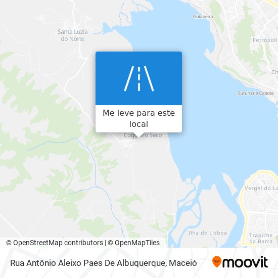 Rua Antônio Aleixo Paes De Albuquerque mapa
