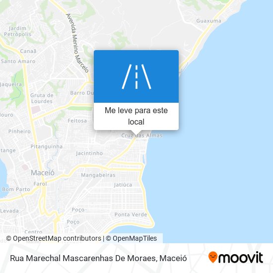 Rua Marechal Mascarenhas De Moraes mapa