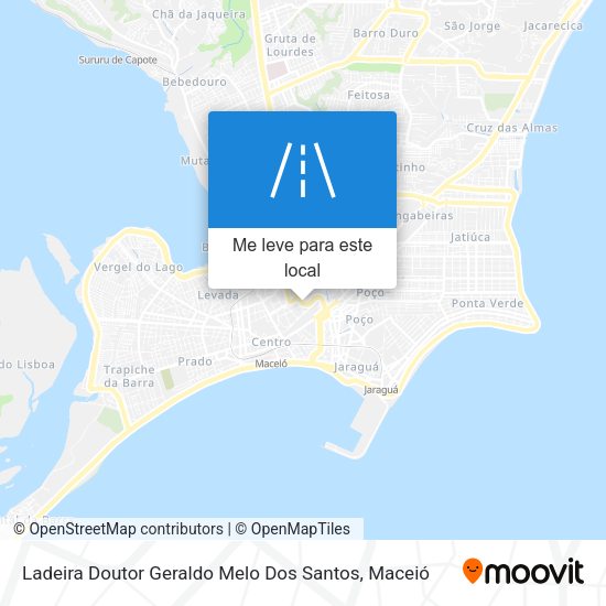 Ladeira Doutor Geraldo Melo Dos Santos mapa