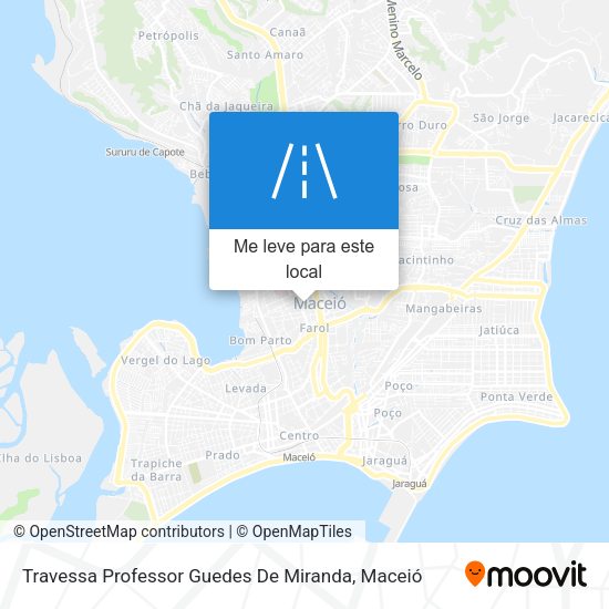Travessa Professor Guedes De Miranda mapa